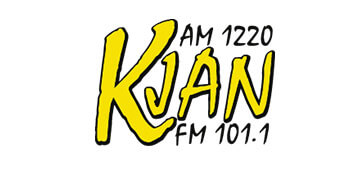 KJAN AM 1220 FM 101.1 Logo